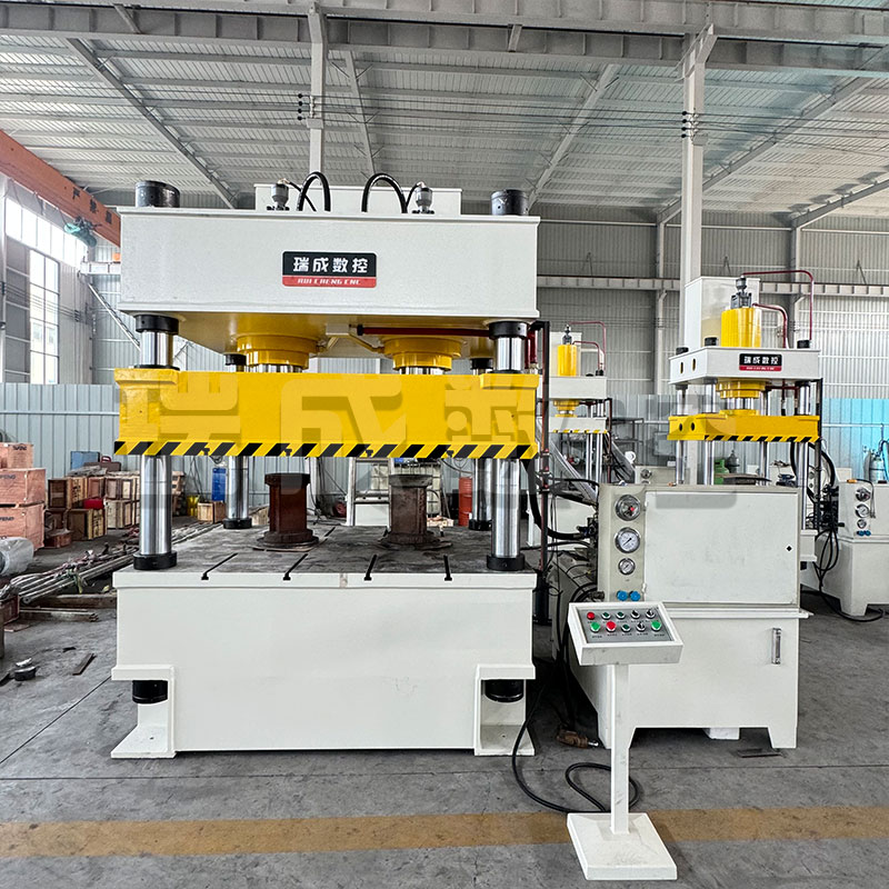 400噸碳纖維制品熱壓成型機，400t噸快速四柱液壓機
